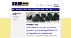 Desktop Screenshot of denholm-yam.com